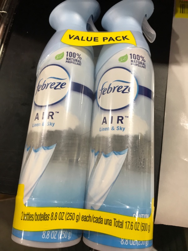 Photo 2 of FEBREZE AE LIN&SKY 8.8OZ 2 PACK 