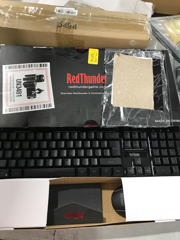 Photo 1 of RED THUNDER KEYBOARD AND MOUSE 