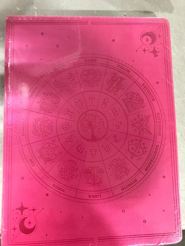Photo 2 of 2023 daily weekly monthly planner with calendar 8.5 x 11 hardcover 2023-2024 happy planner planner weekly and monthly 2023 planner with stickers Magenta Astrology