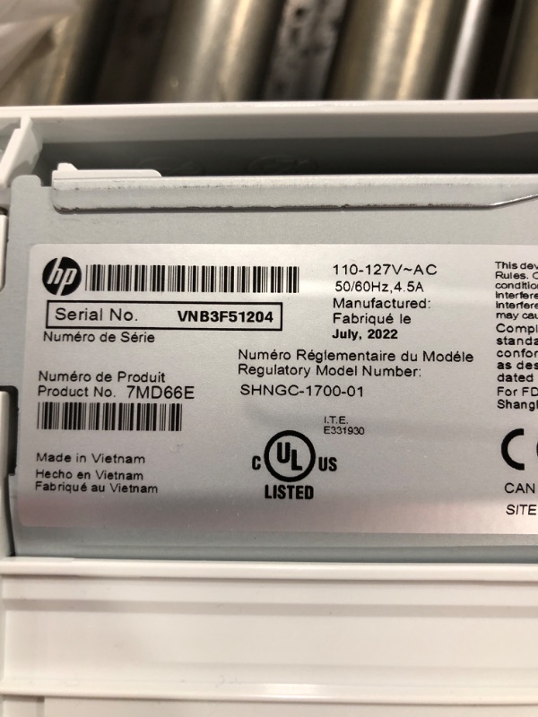 Photo 6 of HP LaserJet M110we Wireless Black and White Printer with HP+ and Bonus 6 Months Instant Ink (7MD66E) New Version: HP+, M110we