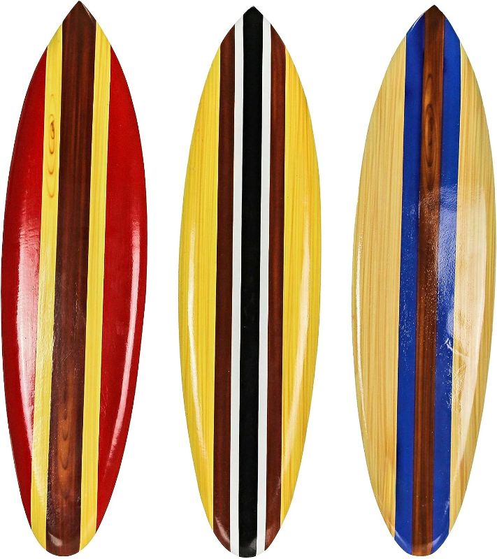 Photo 1 of 3 pc surf board wall decor