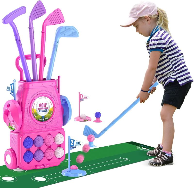 Photo 1 of  Kids Golf Clubs, Toddler Golf Set 