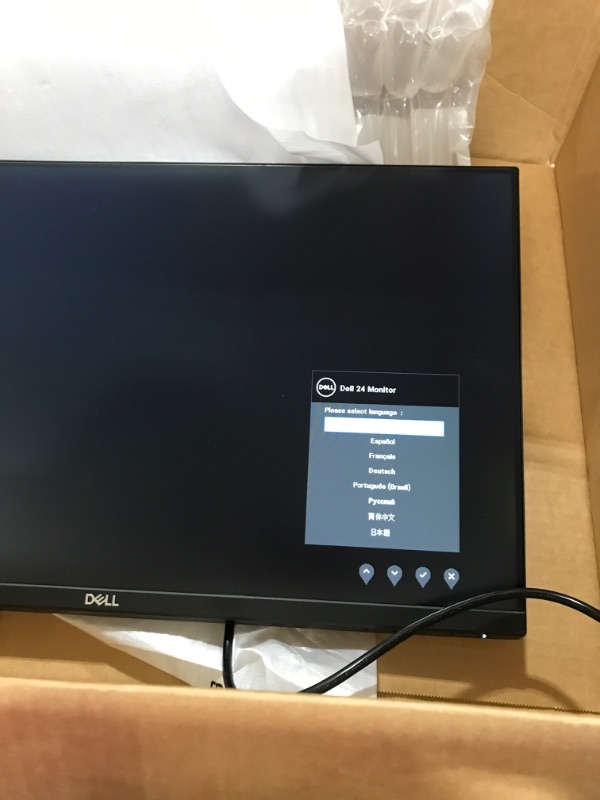 Photo 4 of Dell P2419H 24 Inch LED-Backlit, Anti-Glare, 3H Hard Coating IPS Monitor - (8 ms Response, FHD 1920 x 1080 at 60Hz, 1000:1 Contrast, with ComfortView DisplayPort, VGA, HDMI and USB), Black Single