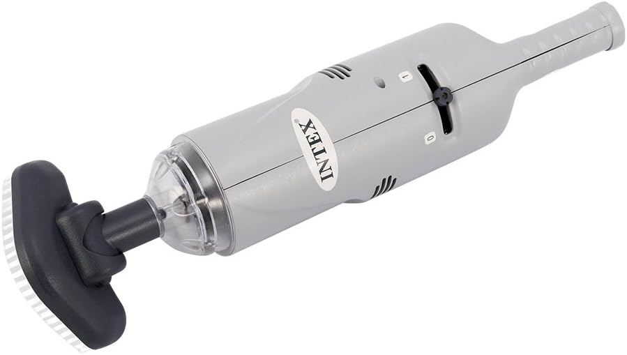Photo 1 of INTEX 28620EP Rechargeable USB Handheld Pool Vacuum: 94in Telescoping Aluminum Shaft 