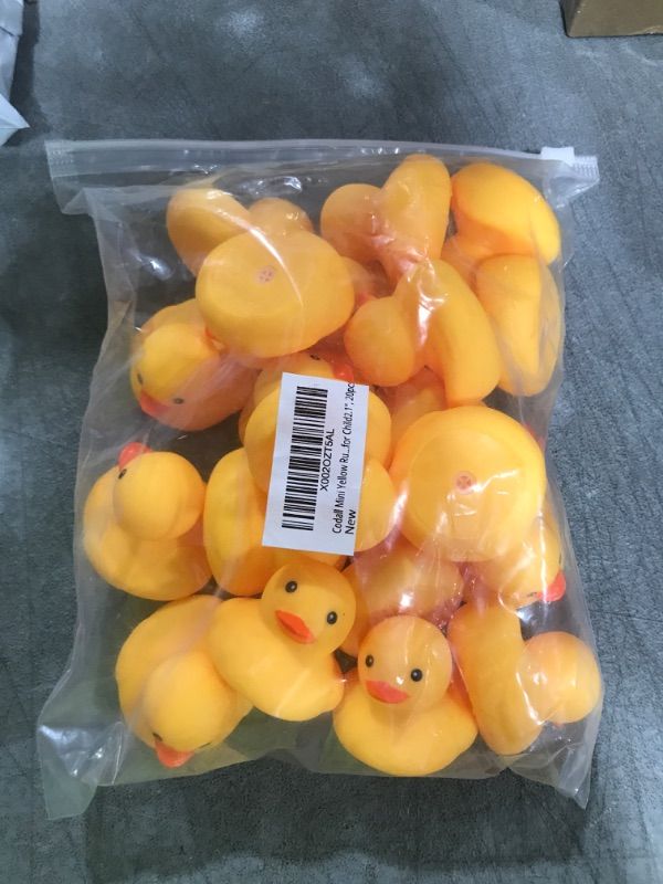 Photo 2 of Codall Mini Yellow Rubber Bath Ducks for Child?2.1", 20pcs?