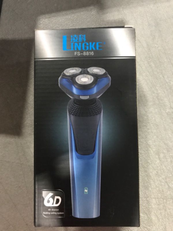 Photo 1 of Lingke- washable 3 head rechargeable shaver 