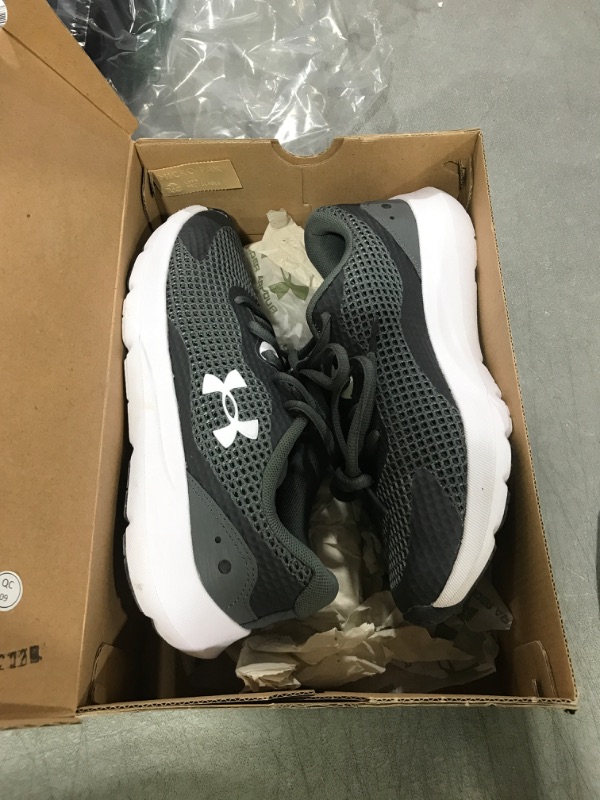 Photo 2 of Under Armour Women's Surge 3 Running Shoe 8 (106) Pitch Gray/White/White 6.5