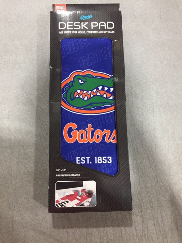 Photo 1 of YouTheFan NCAA Logo Series Desk Pad Florida Gators