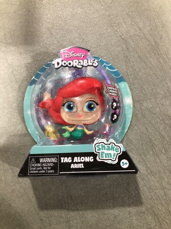 Photo 2 of Disney Doorables Tag-A-Longs Ariel Wearable Figure and Charms Series 1, Styles May Vary, by Just Play