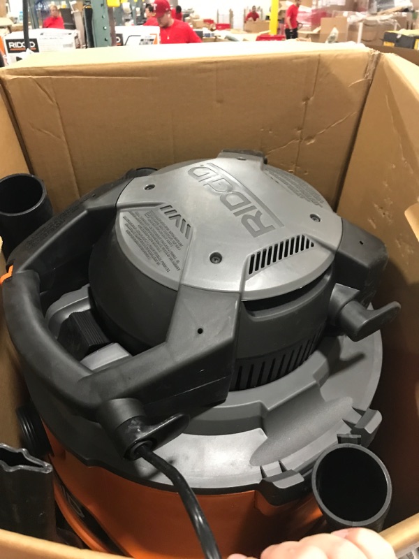 Photo 1 of 16 Gal. 6.5-Peak HP NXT Wet/Dry Shop Vacuum with Detachable Blower, Filter, Hose and Accessories