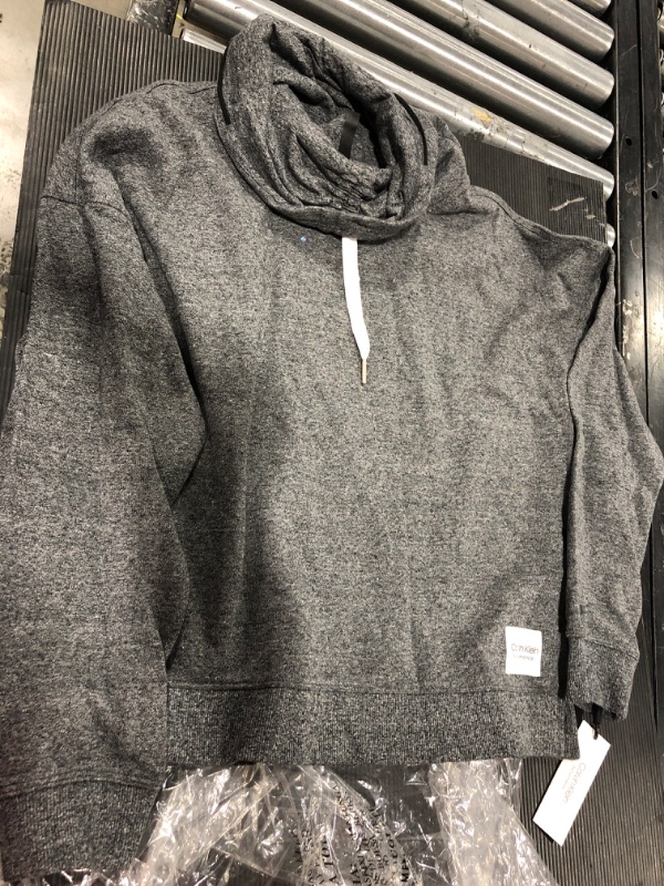 Photo 1 of calvin klein performance gray sweatshirt top  MEDUIM for women 