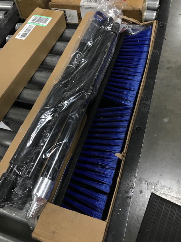 Photo 1 of 24 inches Push Broom Outdoor for Deck Driveway Garage Yard Patio