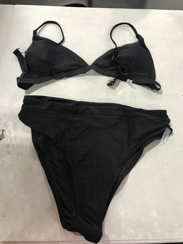 Photo 1 of 2XL BLACK BATHING SUIT 2 PIECE 