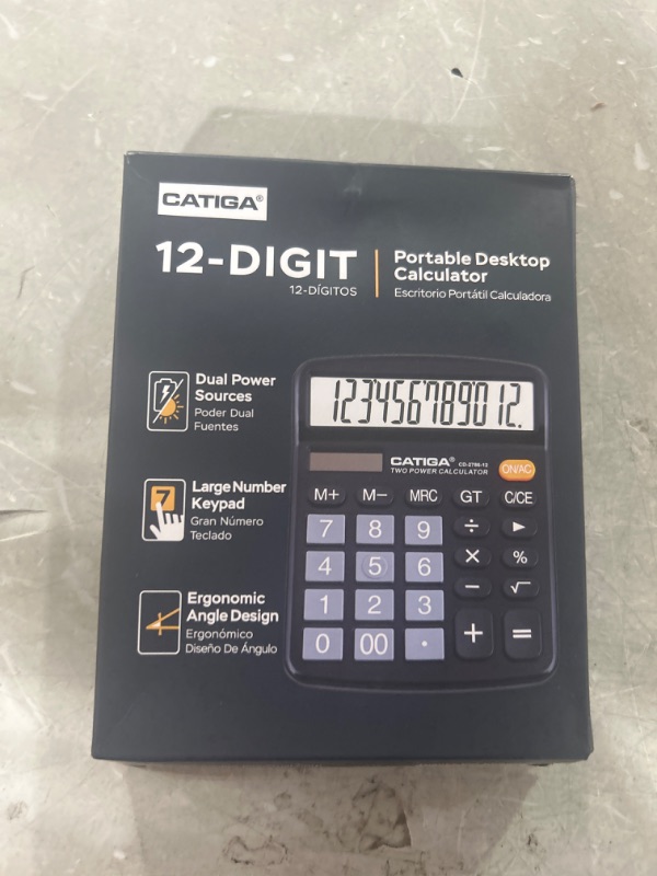 Photo 1 of 12 DIGIT CALCULATOR 