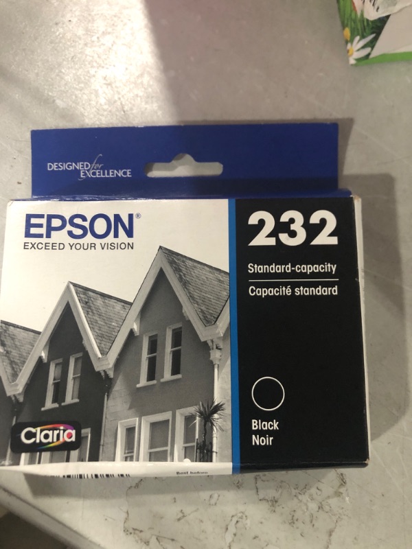 Photo 2 of Epson T232 Black Ink Cartridge, Standard Capacity & T232 Yellow Ink Cartridge, Standard Capacity
ONE ONLY