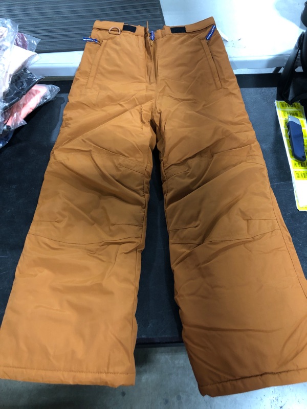 Photo 2 of  X-Large Light Brown Amazon Essentials Boys and Toddlers' Water-Resistant Snow Pants