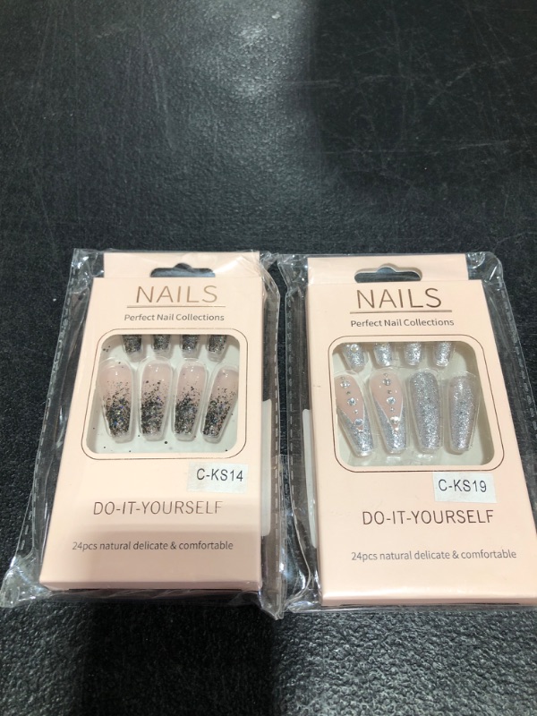 Photo 1 of 2 PACK PRESS ON NAILS