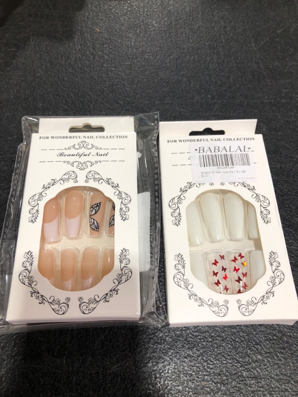 Photo 1 of 2 PACK PRESS ON NAILS