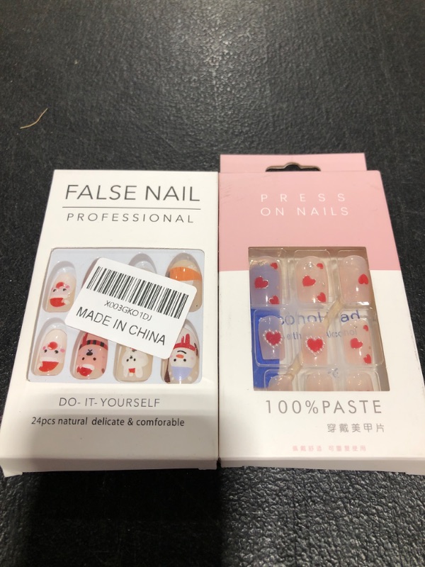 Photo 1 of 2 PACK PRESS ON NAILS
