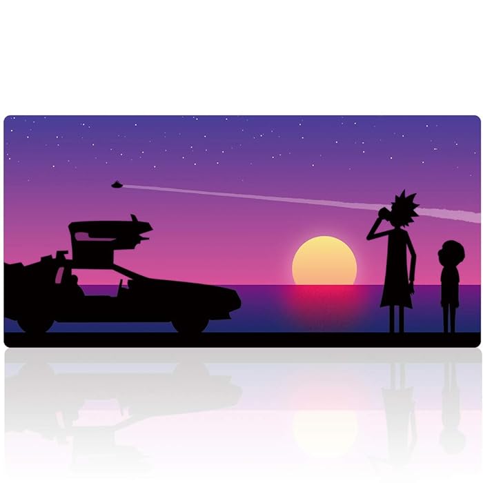 Photo 1 of Extended Gaming Mouse Pad - Non-Slip Water-Resistant Rubber Base Computer Keyboard Mouse Mat, Durable Gaming Mouse mat XX-Large, Ideal for Work & Game (90x40 zisecarY28)