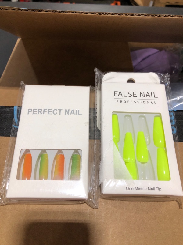 Photo 1 of 2 PACK PRESS ON NAILS
