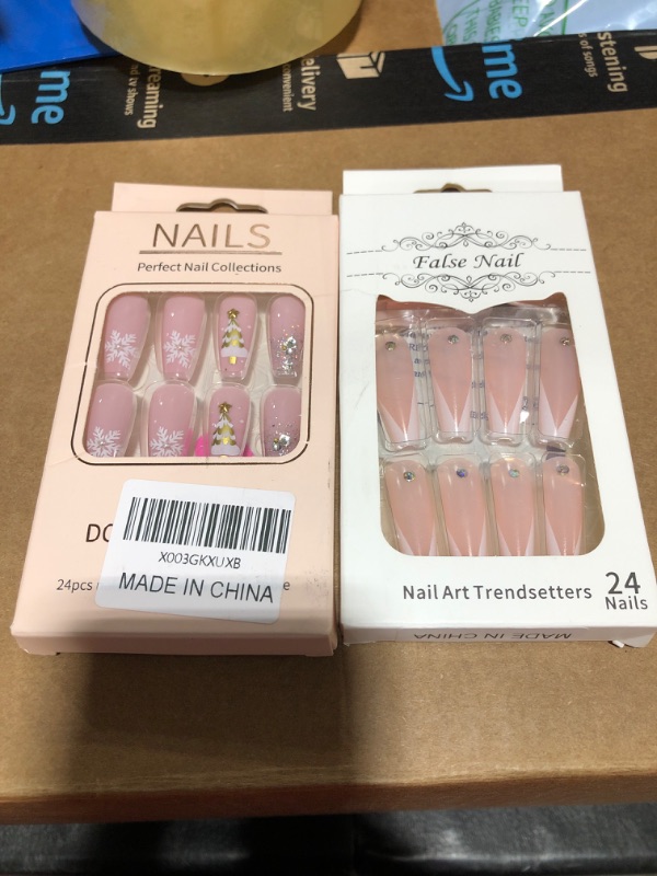 Photo 1 of 2 PACK PRESS ON NAILS
