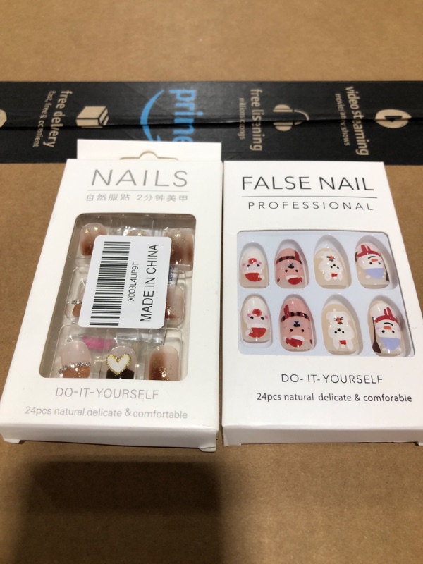 Photo 1 of 2 PACK PRESS ON NAILS
