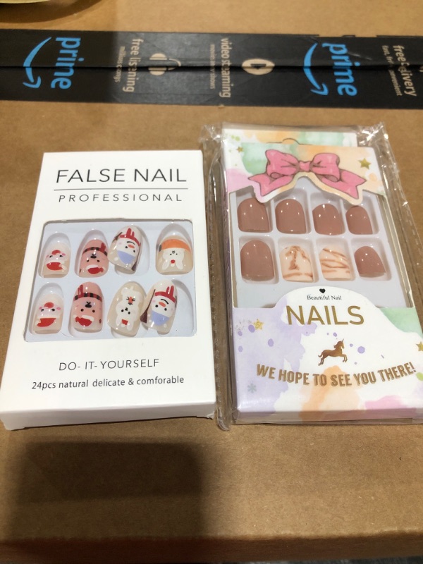 Photo 1 of 2 PACK PRESS ON NAILS
