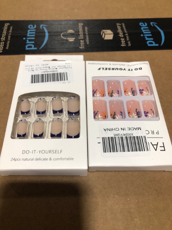 Photo 1 of 2 PACK PRESS ON NAILS
