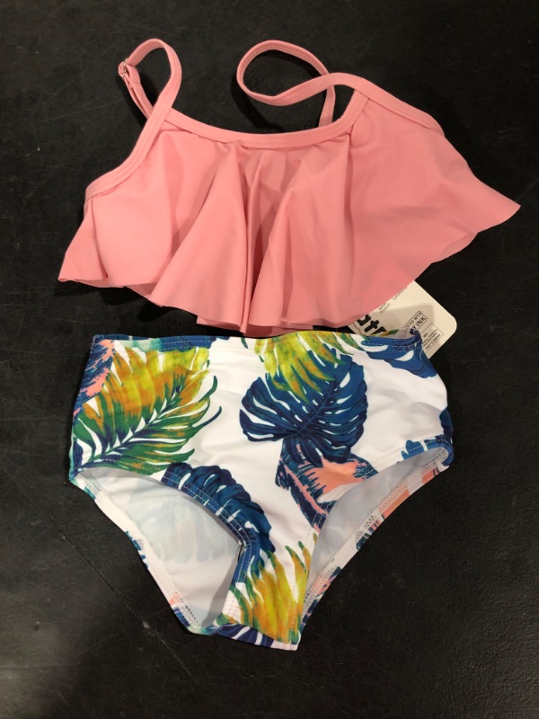 Photo 2 of [Size 2T] patPat Ruffled Two-piece Swimsuit 