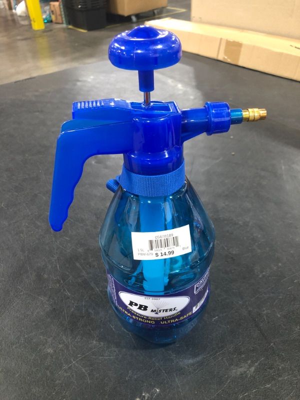 Photo 2 of  Garden Sprayer 1.5 L Hand Held Sprayer - BLUE