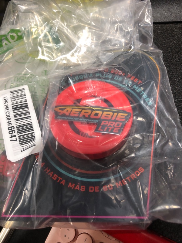 Photo 2 of Aerobie Pro Lite Miniature Throwing Discs, Perfect for Kids, Backyard Games & Disc Golf, Outdoor Games for Adults and Family Ages 5 & Up 