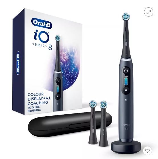 Photo 1 of Oral-B iO Series 8 Electric Toothbrush with 3 Brush Heads
