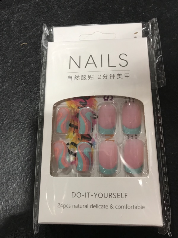 Photo 1 of 24 pcs press on nails