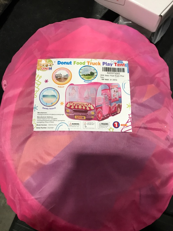 Photo 2 of Donut Food Truck Kids Play Tent