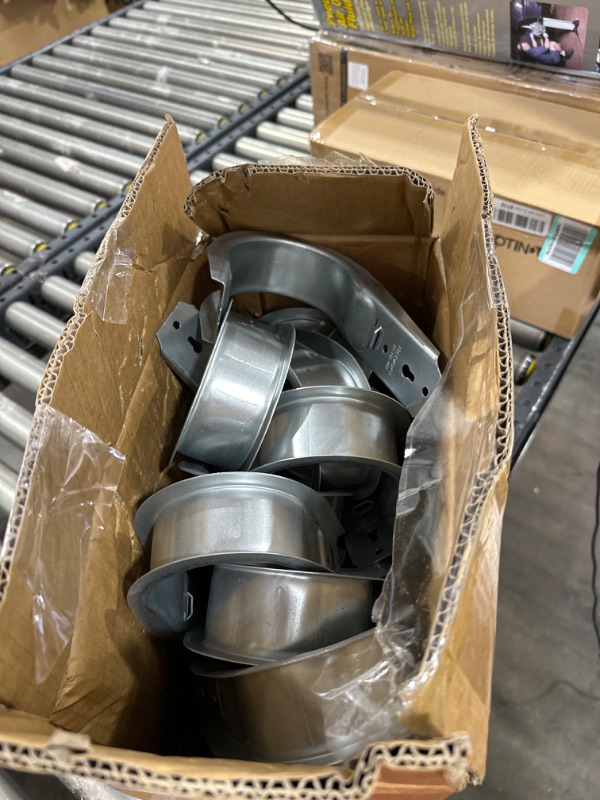 Photo 1 of Networx® Galvanized Steel Cable Support J Hook with Retainer Clips - 25 Pack (4" - Standard Mount)