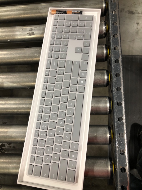 Photo 2 of Microsoft Surface Keyboard, WS2-00025, Silver