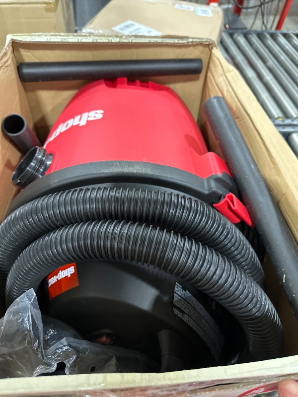 Photo 2 of Shop-Vac 8 Gallon 4.0-Peak HP Wet/Dry Vacuum+High Performance 90304/90344 Cartridge Filter