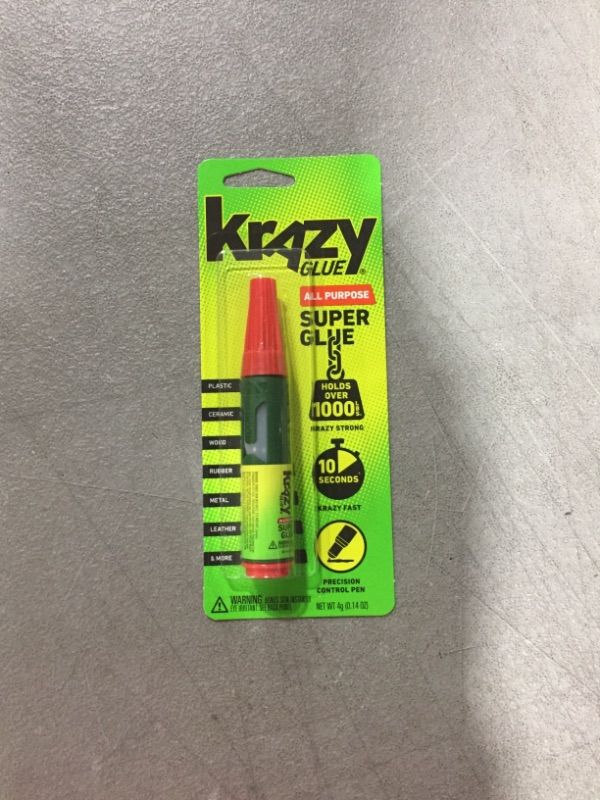 Photo 2 of Krazy Glue, All Purpose, Precision Control Pen, 4 g