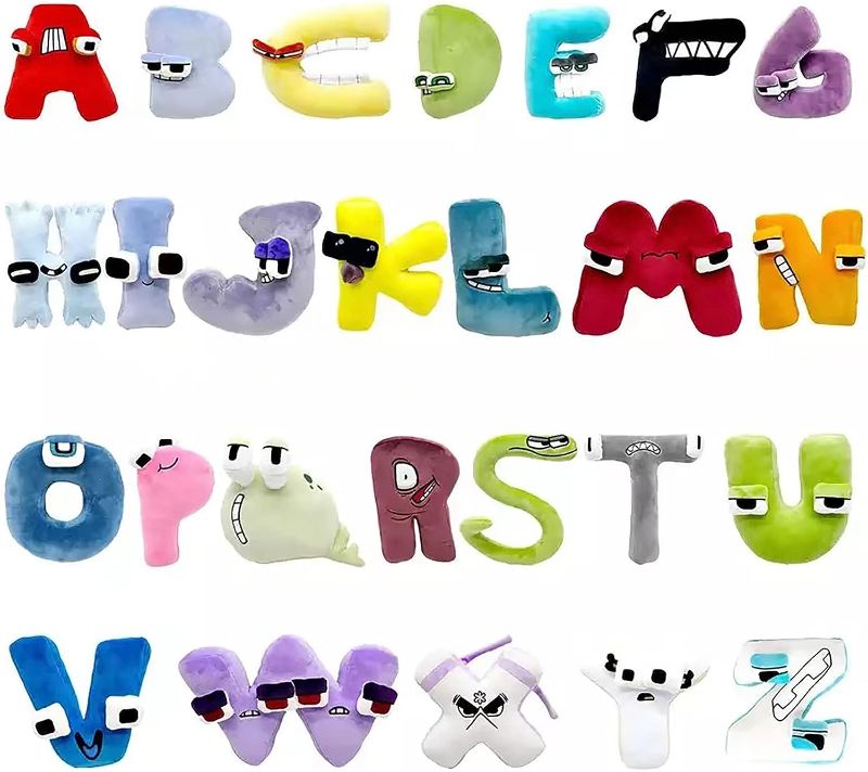 Photo 1 of Alphabet Lore Plush,26 Pcs Animal Toys,Fun Stuffed Alphabet Lore Plush Figure Suitable for Gift Giving Fans 