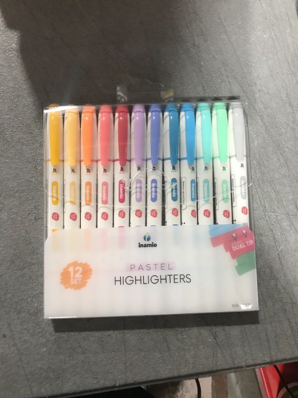 Photo 1 of 12 ct pastel highlighters 