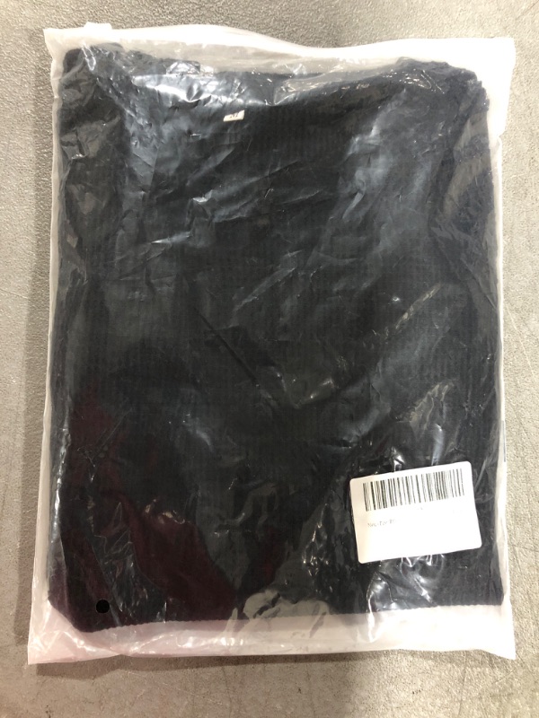 Photo 1 of Doitall Crewneck Raglan Short Sleeve Waffles Summer Blouse Shirt Tops- MEDIUM 