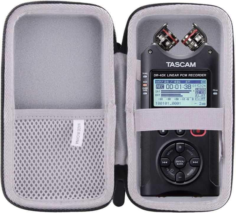 Photo 1 of JINMEI Hard Case Replacement for Tascam DR-40X Four-Track Digital Audio Recorder Carry Case. (small) 