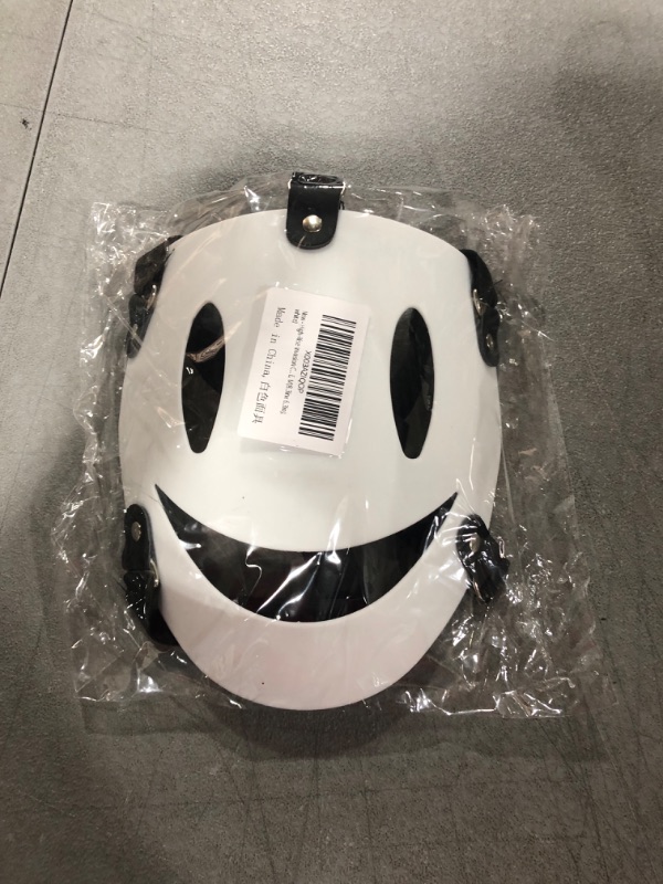 Photo 1 of High-Rise Invasion Cosplay Mask Sniper Cosplay Mask Anime White Mask Cosplay Props Halloween WHITE M(8.3inx 6.3in) White