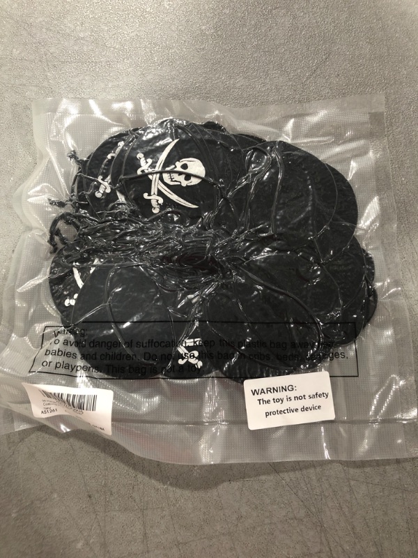 Photo 2 of 36 Pieces Halloween Pirate Eye Patches Kids Black Felt Captain Patches Cosplay Props Pirate One Eye Patches Adult Skull Eye Patches for Halloween Pirate Theme Party Children Party Favors, Age 6 + 