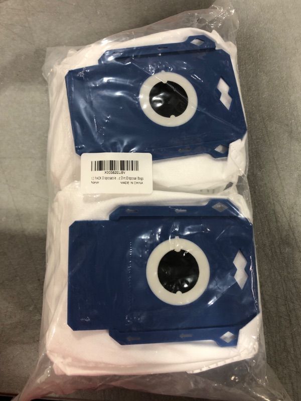 Photo 1 of 12 PACK Vacuum Bags for iRobot Roomba i & s & j Series, i7, i7+, i7Plus, i3, i3+, i4, i4+, i6, i6+, i6Plus, j7, j7+, i8, i8+, s9, s9+, s9Plus, Vacuum Replacement Bags 