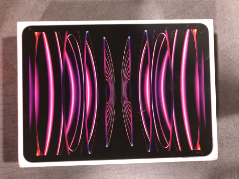 Photo 4 of Apple iPad Pro 11-inch (4th Generation): with M2 chip, Liquid Retina Display, 256GB, Wi-Fi 6E, 12MP front/12MP and 10MP Back Cameras, Face ID, All-Day Battery Life – Space Gray WiFi 256 GB Space Gray- NEW- ONLY OPENED FOR PICTURES 