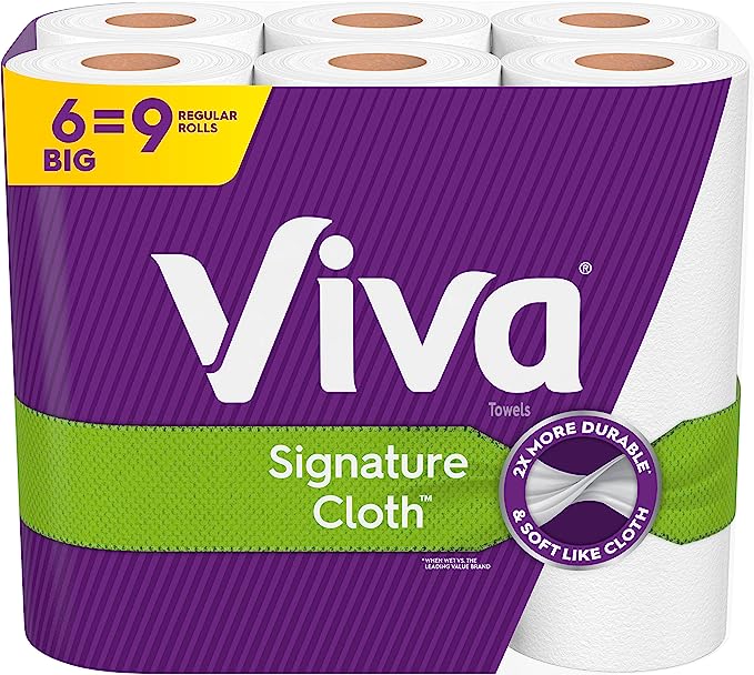 Photo 1 of Viva Signature Cloth Paper Towels, Task Size 