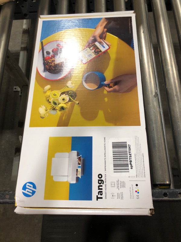 Photo 2 of HP - Tango Wireless Instant Ink Ready Inkjet Printer - Wisp Gray