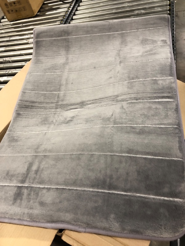 Photo 2 of Yimobra Memory Foam Bath Mat, 44x24, 1 long mat